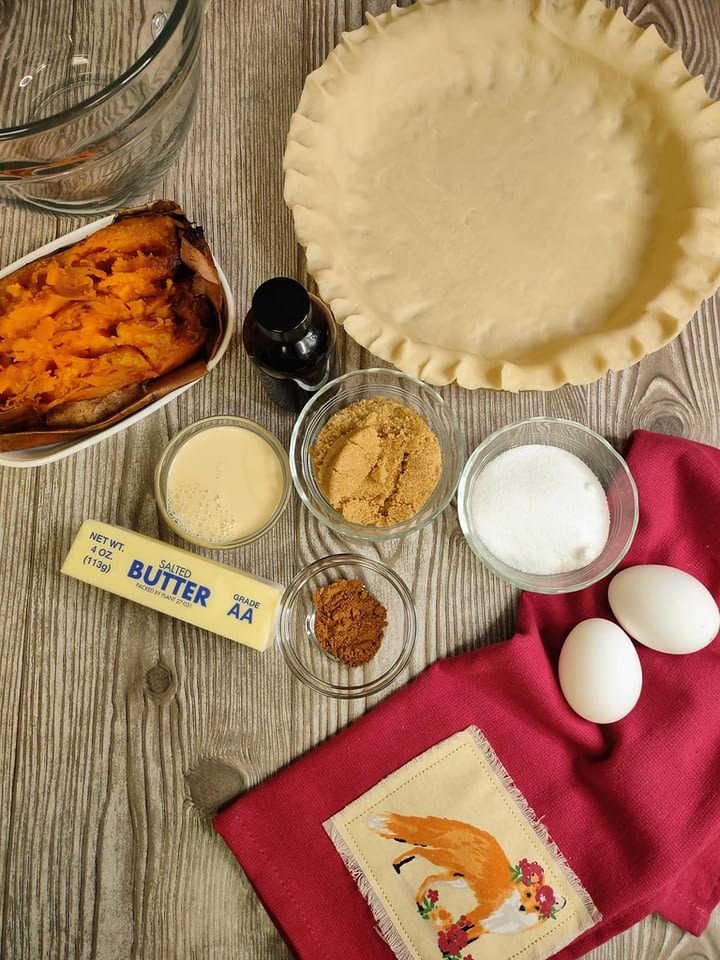 Sweet Potato Pie - Forking Good Food